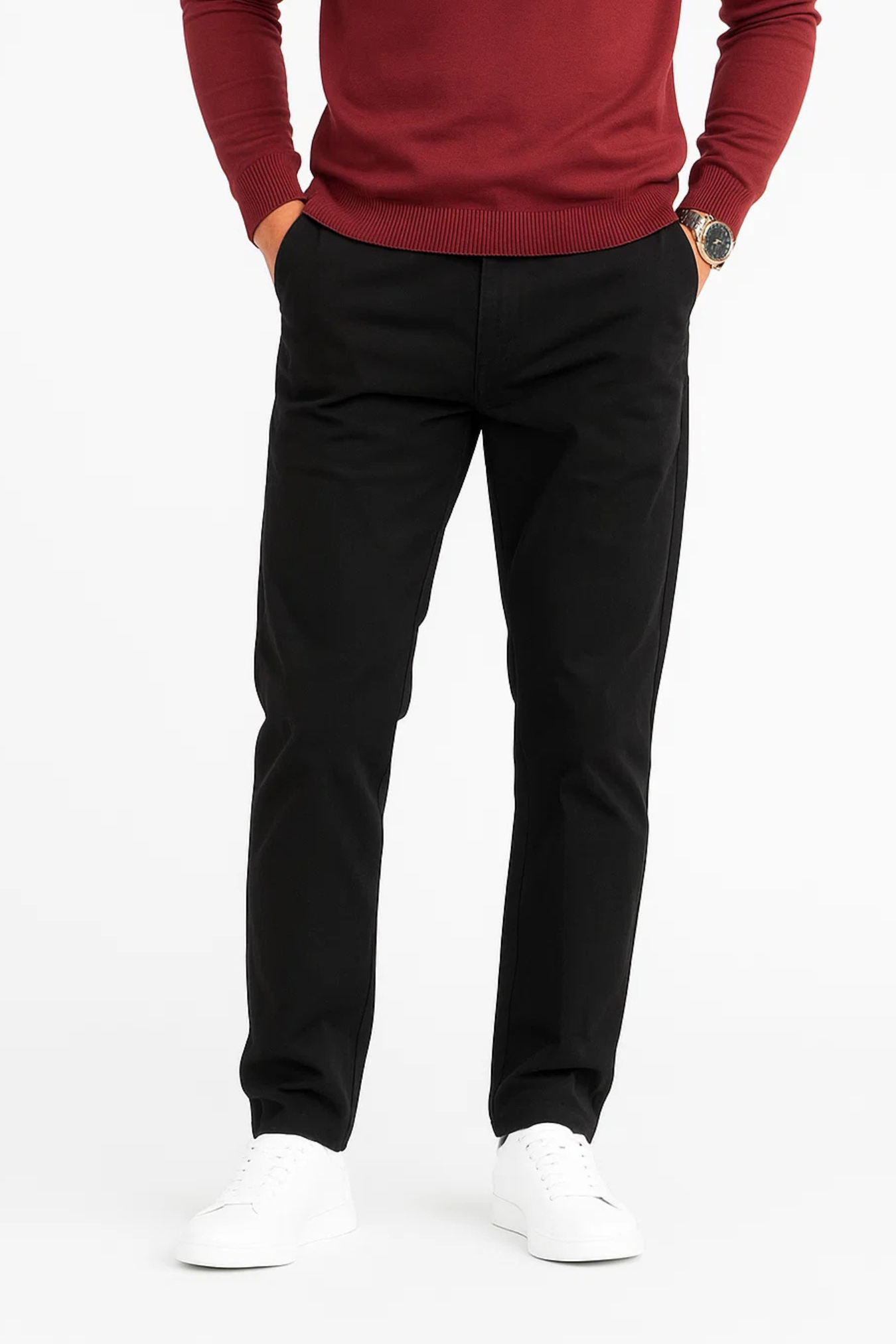 THE EVERYDAY FLEX CHINO - BLACK