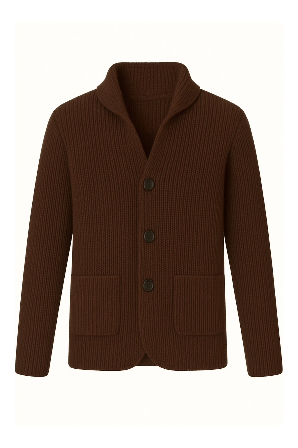 Whitmore Knit Cardigan - Brown