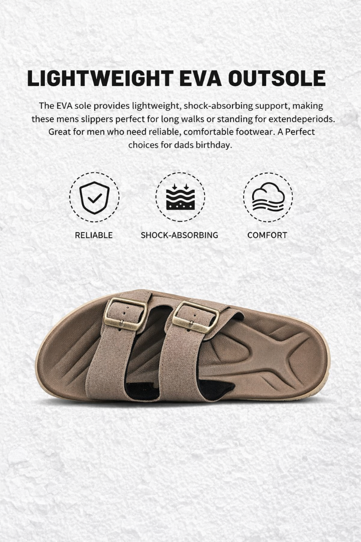 James Orthopedic Comfort Sandals - Desert