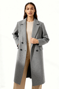 Elise Wool Coat - Gray