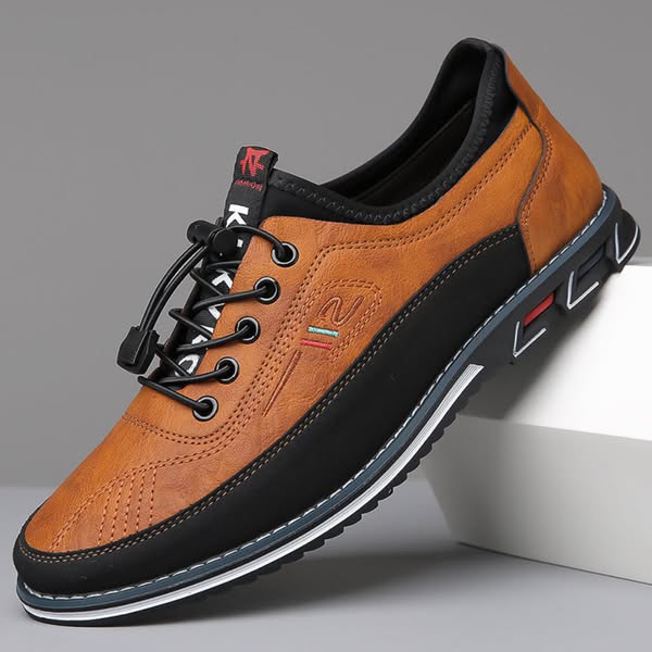 Oxford Handcrafted Leather Shoes - Brown
