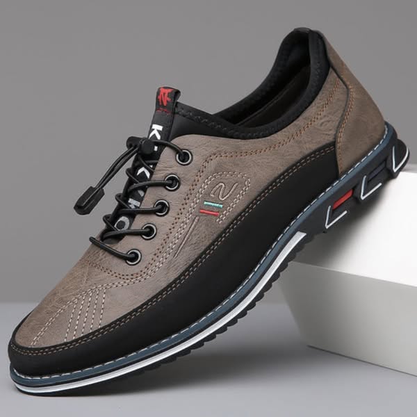 Oxford Handcrafted Leather Shoes - Light Brown