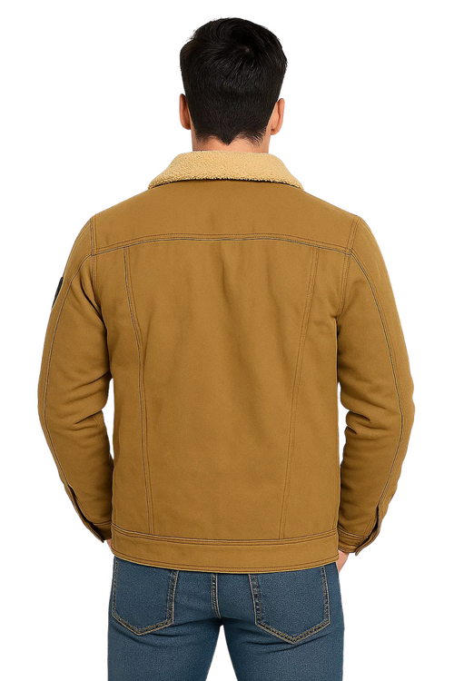ALPINE TRUCKER JACKET  - KHAKI