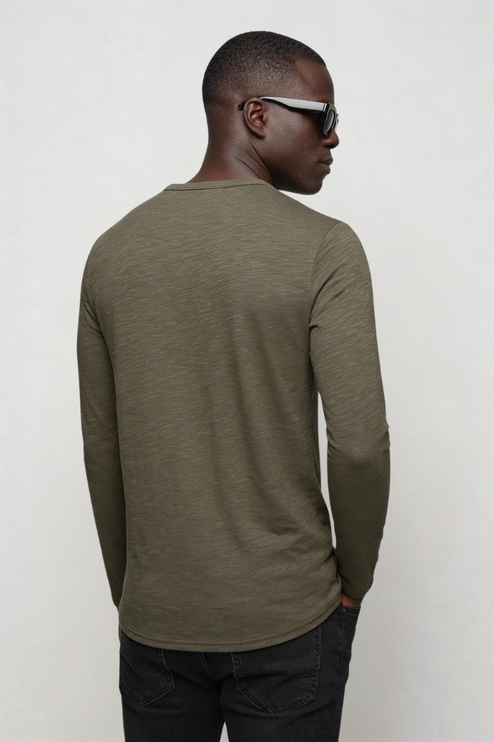 David Henley Shirt - Olive Green
