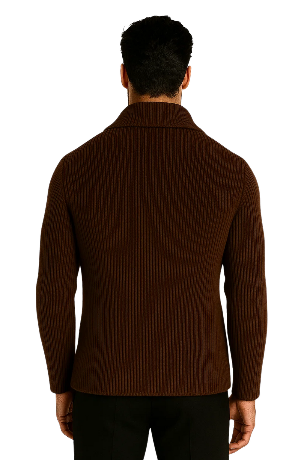 Whitmore Knit Cardigan - Brown
