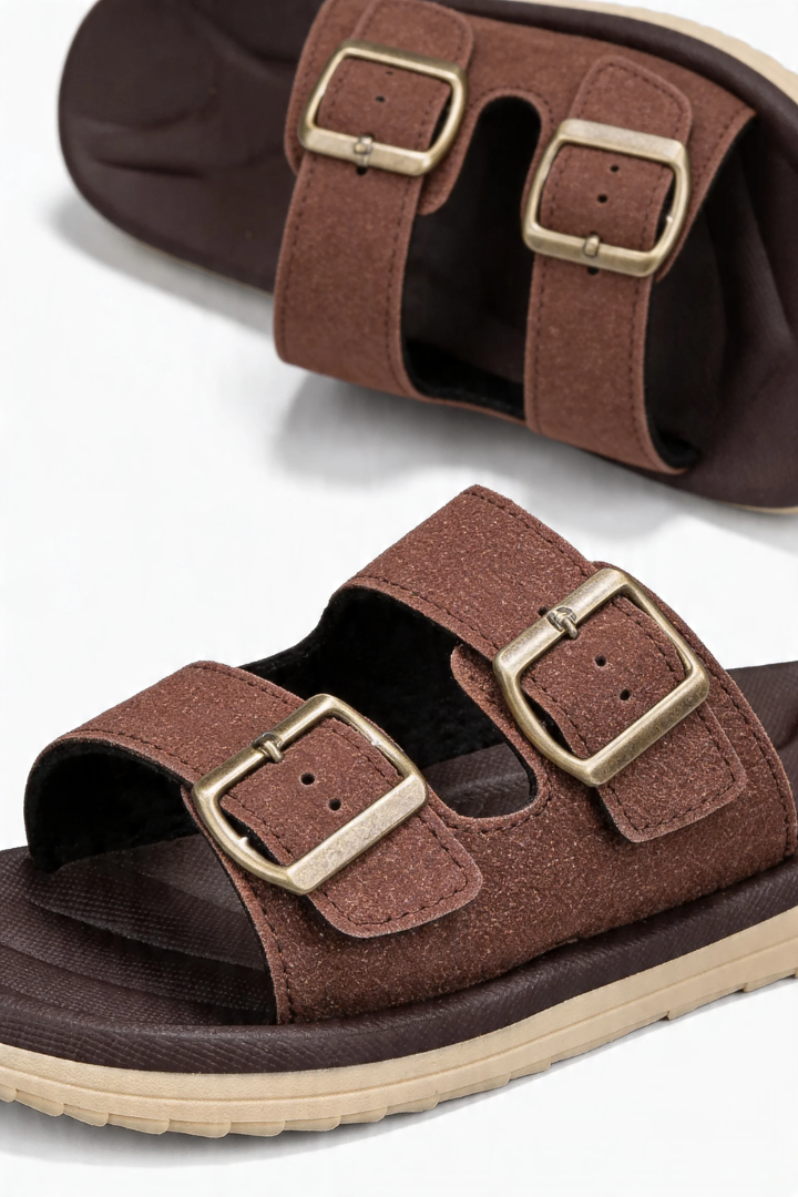 James Orthopedic Comfort Sandals - Brown