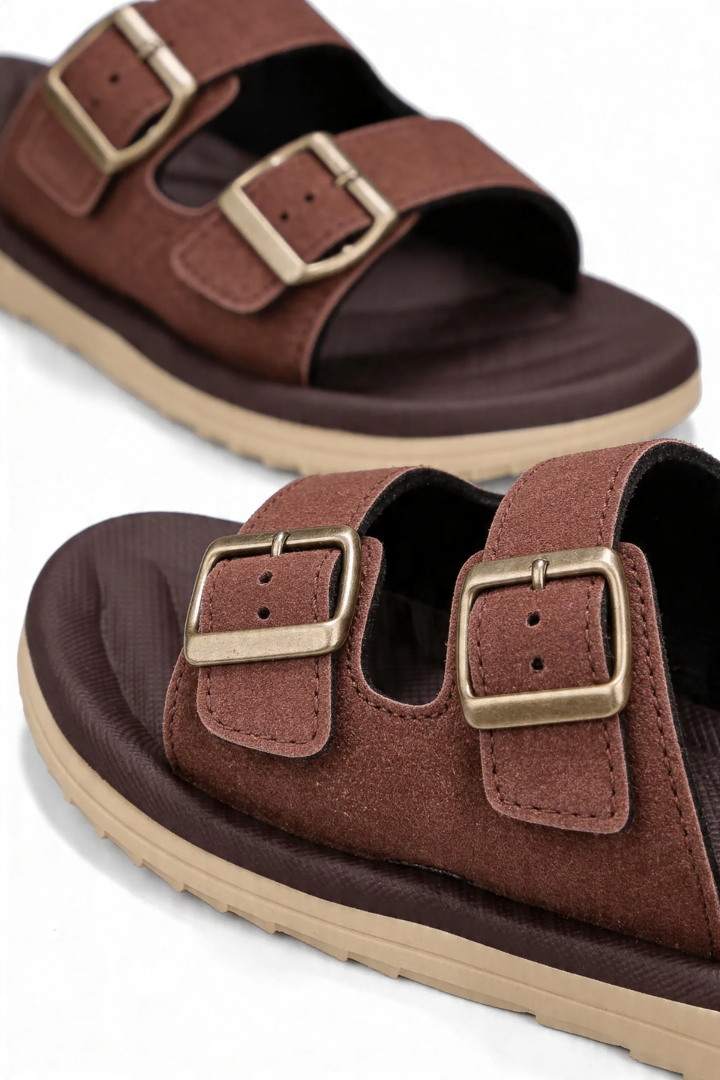 James Orthopedic Comfort Sandals - Brown