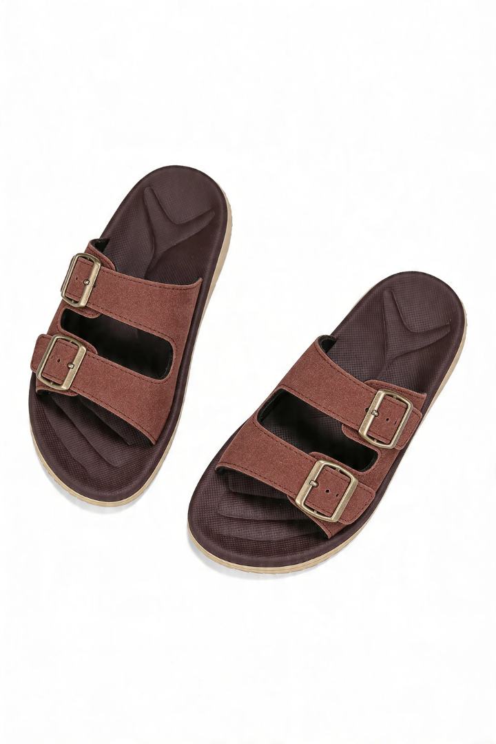 James Orthopedic Comfort Sandals - Brown