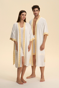 Caldera Satin Robe Set Women - White