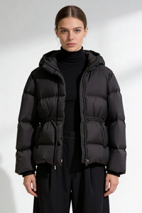 Elivia Puffer Jacket - Black
