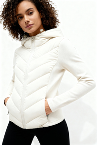 Ember Puffer Jacket - White