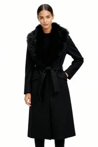 The Amara Coat - Black