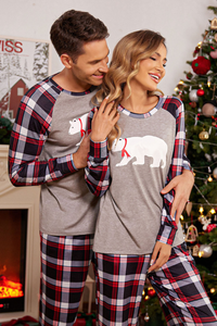 Holiday Knit Pajama Set Women - Polar Bear