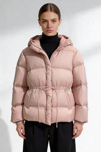Elivia Puffer Jacket - Pink