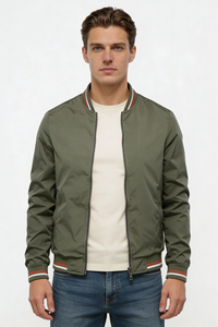 Kingsley Lightweight Zip Jacket - Green