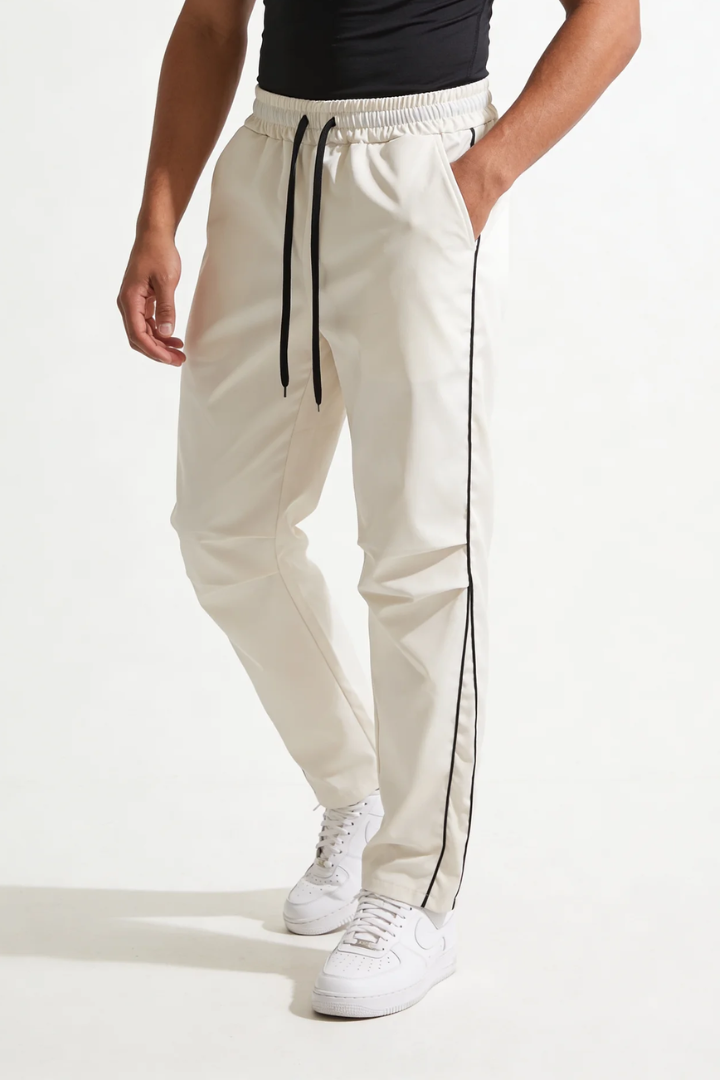 Dante Lightweight Drawstring Pants - White