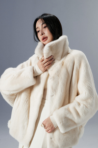 Elodie Plush Faux Fur Jacket