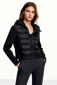 Nova Hybrid Puffer - Black