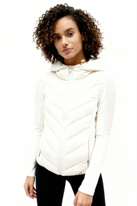 Ember Puffer Jacket - White