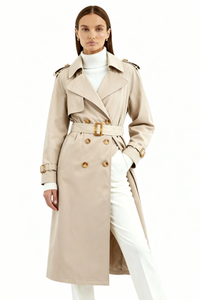 Liora Trench Coat - Beige