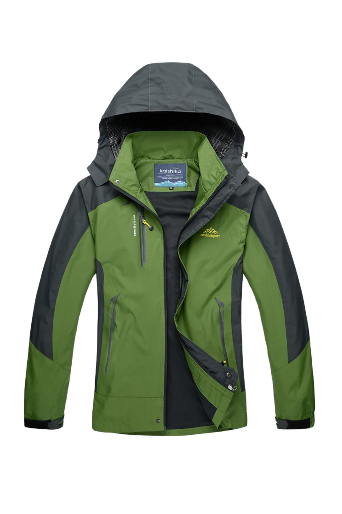 KAISHIKA WATERPROOF JACKET - GREEN