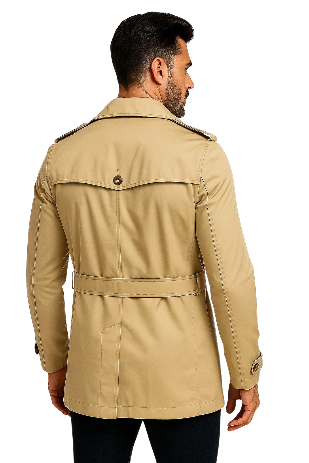 Harrison Trench Coat - Beige
