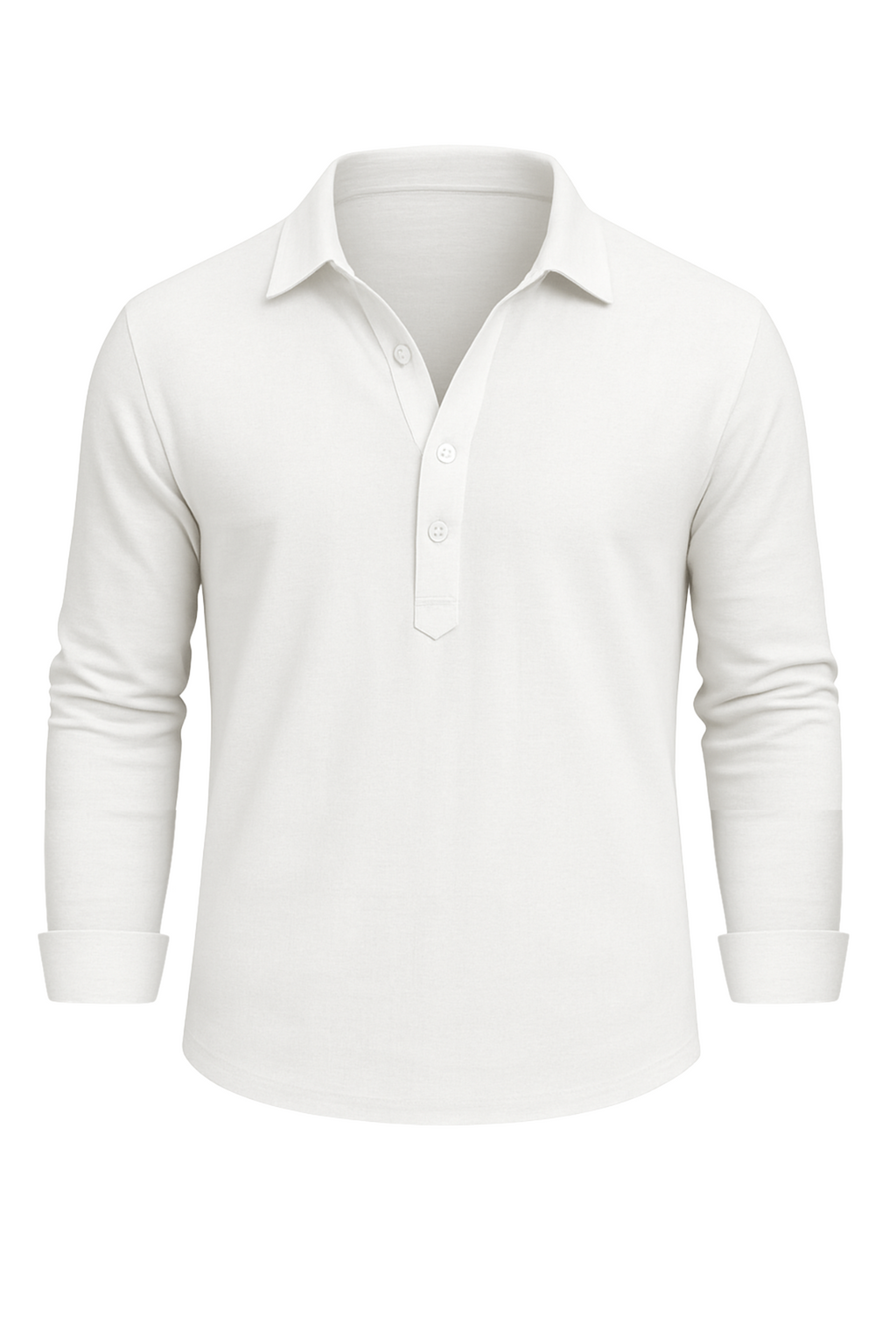 Larry Long-Sleeve Shirt - White