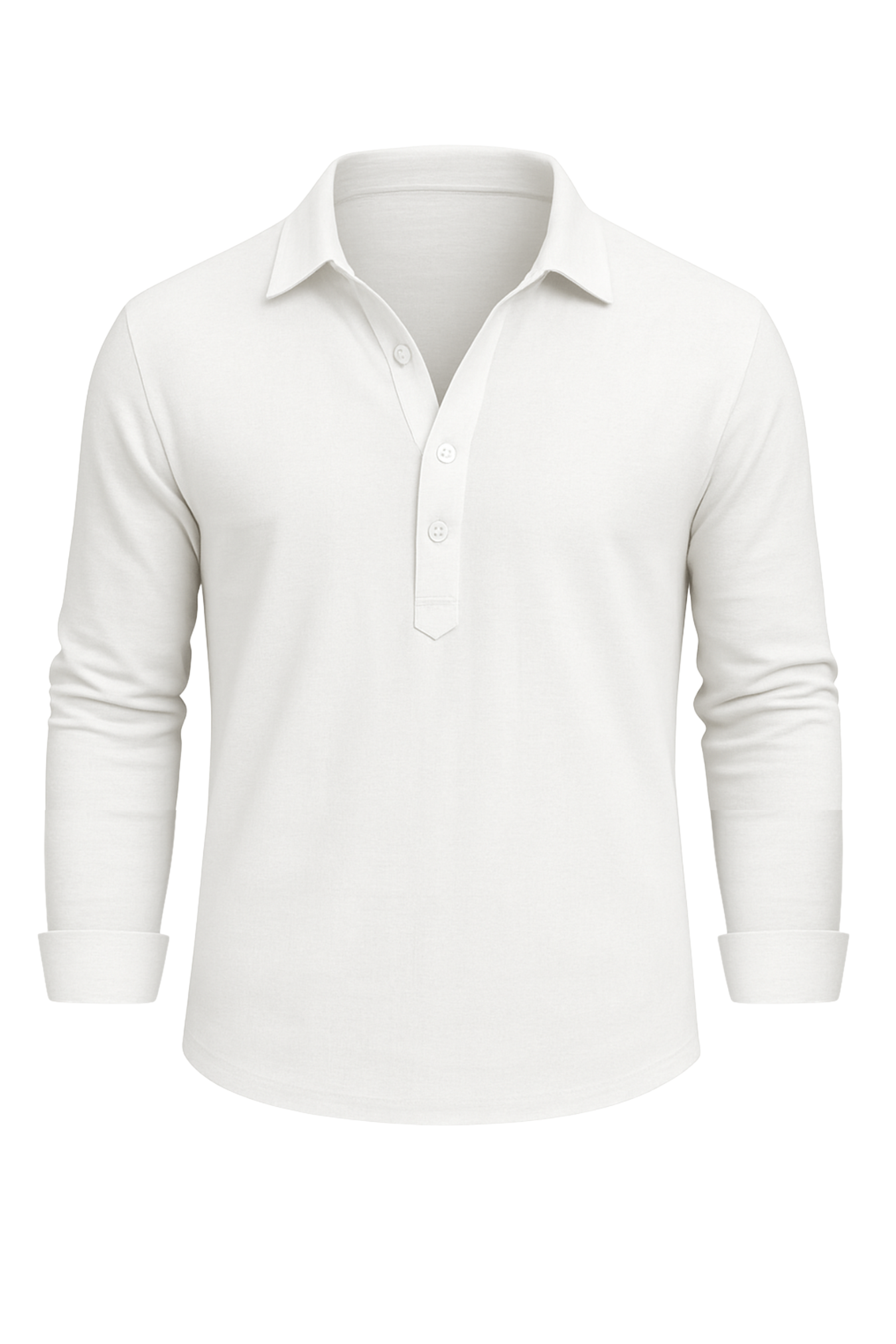 Larry Long-Sleeve Shirt - White
