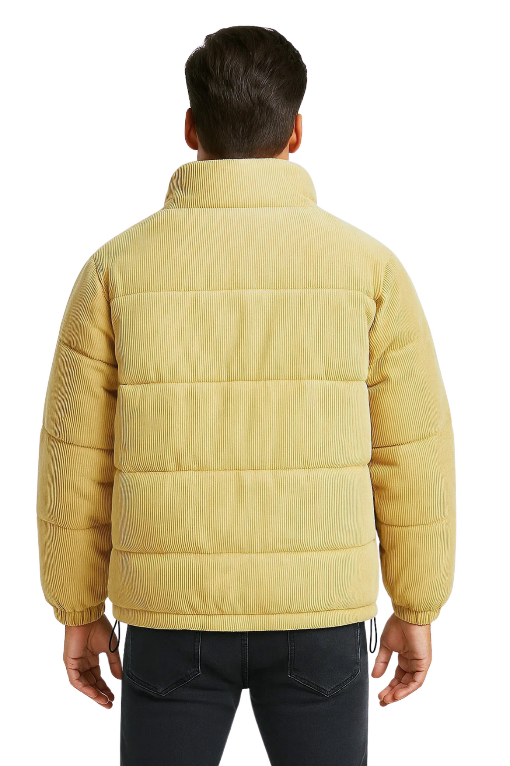 NORDSTONE CORD PUFFER - BEIGE