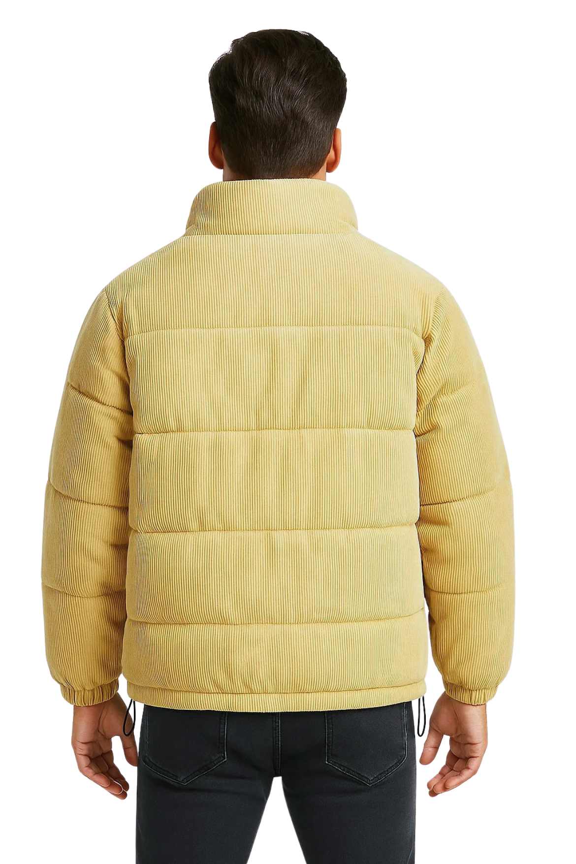 NORDSTONE CORD PUFFER - BEIGE