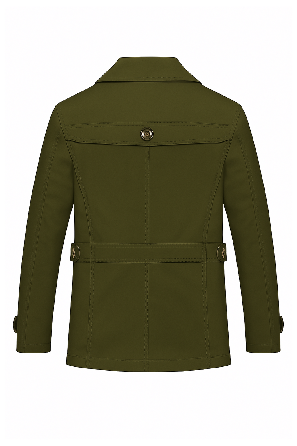 Harrison Trench Coat - Army