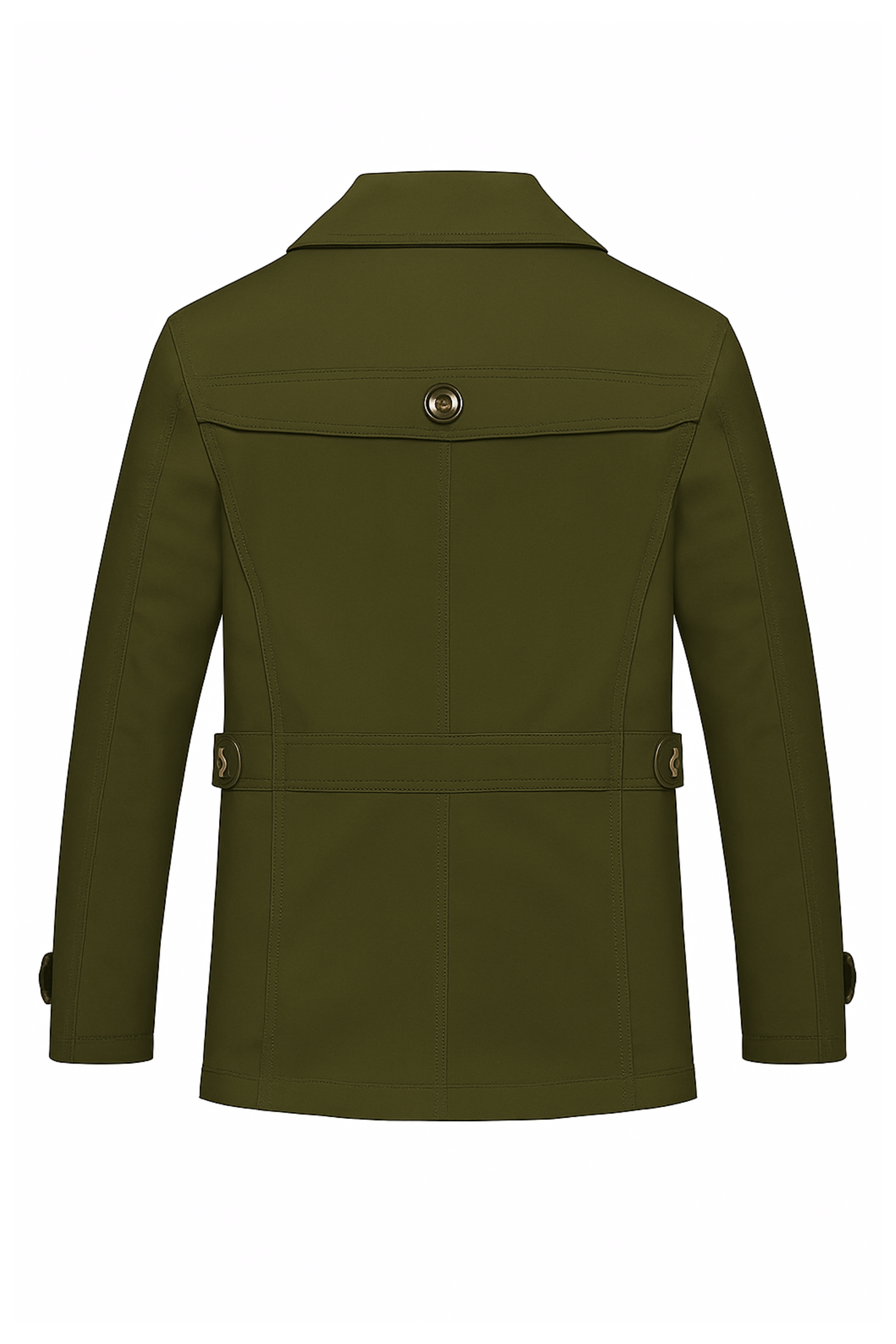 Harrison Trench Coat - Army