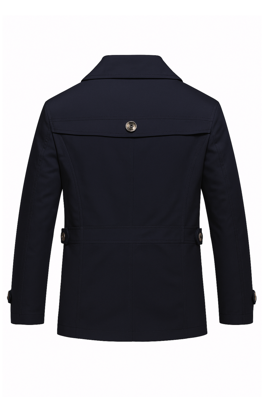Harrison Trench Coat - Navy