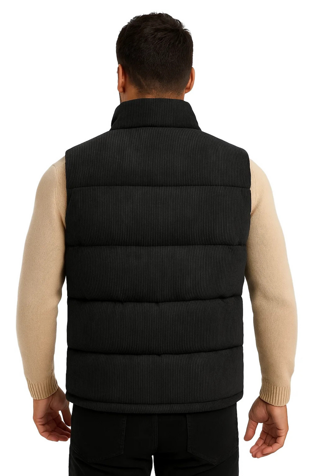 Monterra Cord Bodywarmer - Black