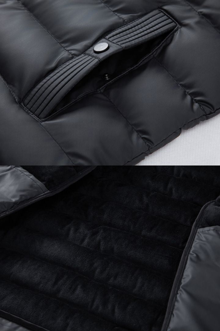 Reyden Hybrid Puffer Jacket - Black