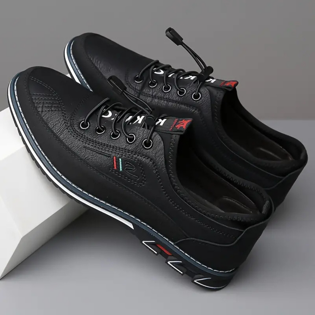 Oxford Handcrafted Leather Shoes - Black