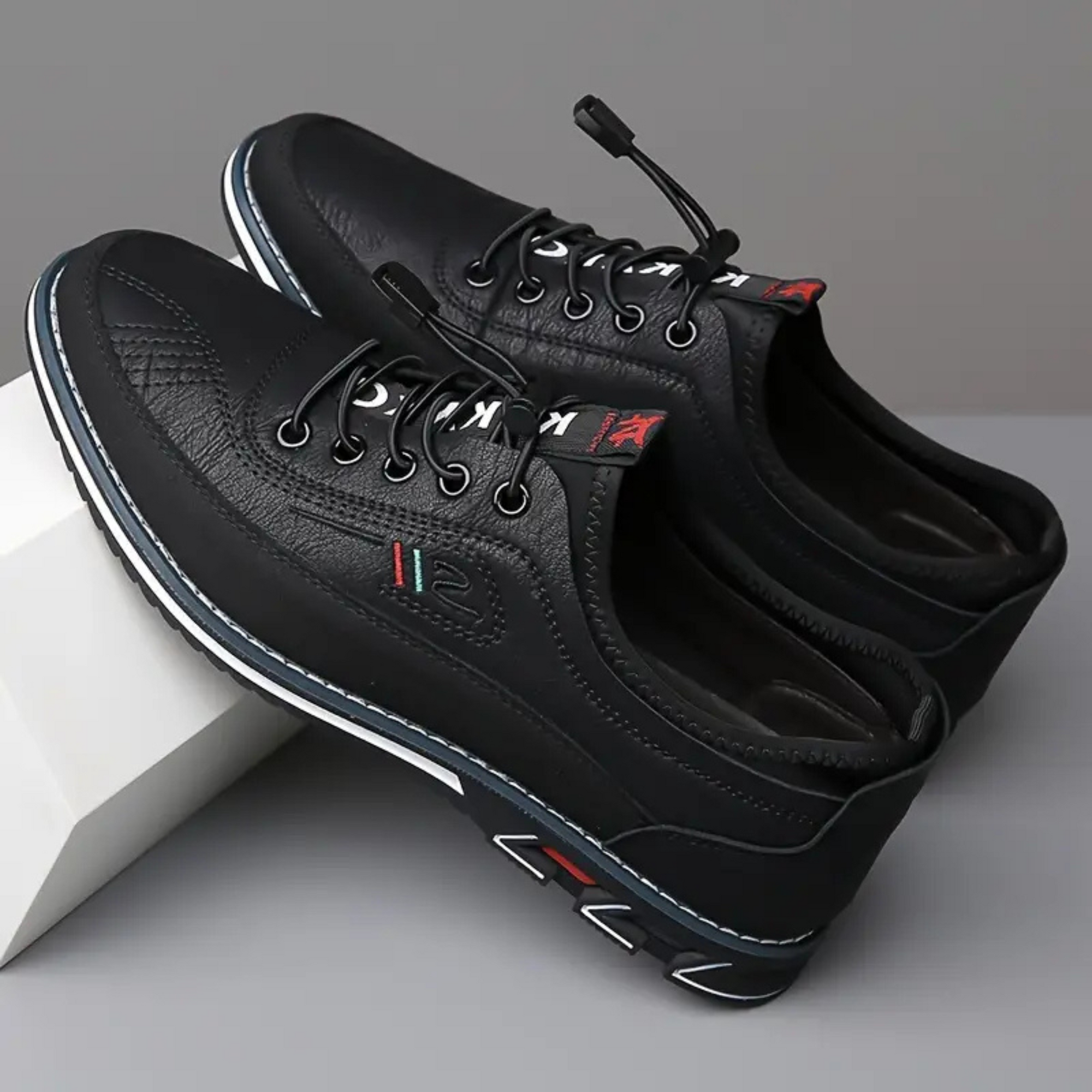 Oxford Handcrafted Leather Shoes - Black